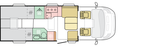 Adria MATRIX 650 DL - 60Y Foto 6