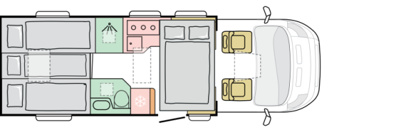 Adria MATRIX 650 DL - 60Y Foto 4